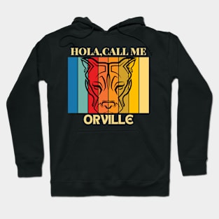 Hola, Call me Orville dog name t-shirt Hoodie